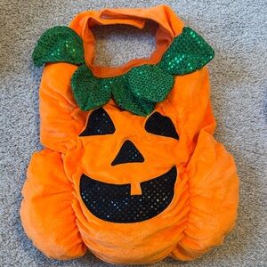 Orange Pumpkin Dog Costume Size L